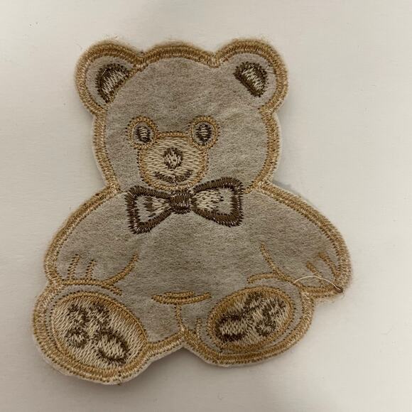 Large Lot of 18 Brown Furry Teddy Bear Plush Sew On Appliques Patches 3” Fuzzy - Picture 4 of 6
